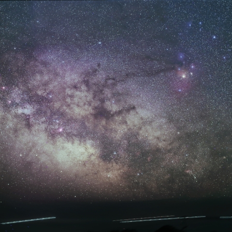 さそり座～いて座付近の天の川