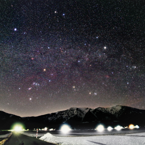 沈む冬の星座（春の訪れ）