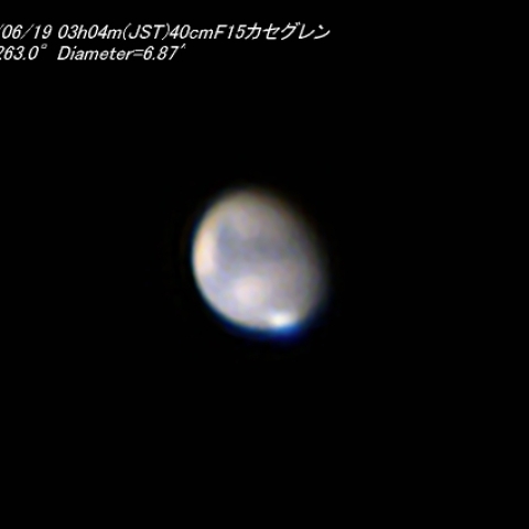 6月19日の火星