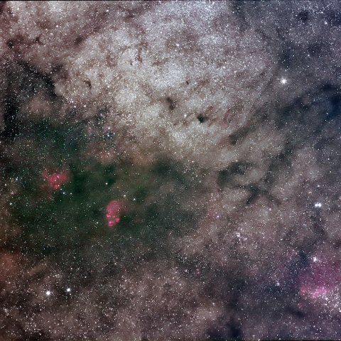 NGC6357 NGC6334 付近