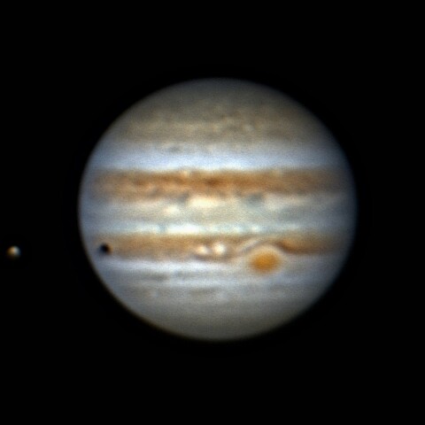 11月4日の木星とイオ