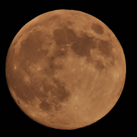 中秋の名月撮り比べ