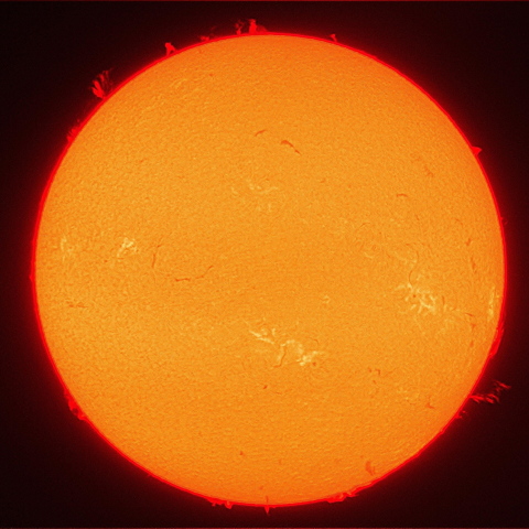 ４/15(月)の太陽