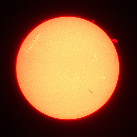 1/25（水）の太陽