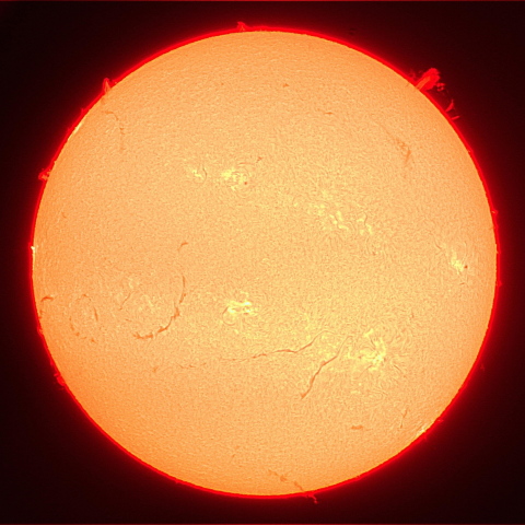 ４／２４（火）の太陽