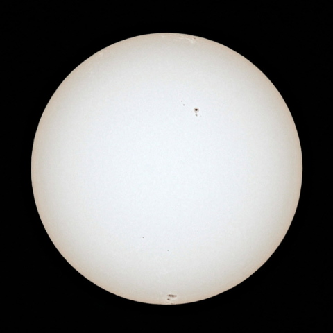 5/6（日）の太陽（黒点）