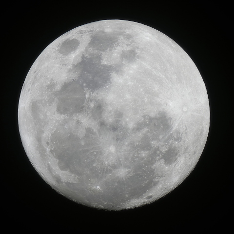 5/5（土）の月（スーパームーン）