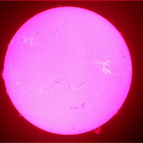 ５／１４（月）の太陽（ＥＯＳ　Ｘ５）