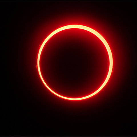 5/21（月）の金環日食