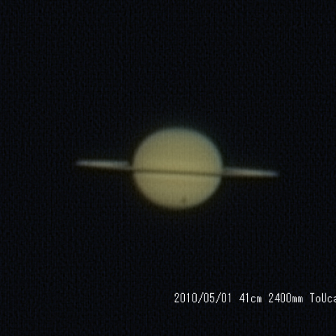 ５月１日の土星