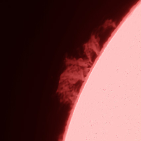 7月6日のプロミネンス