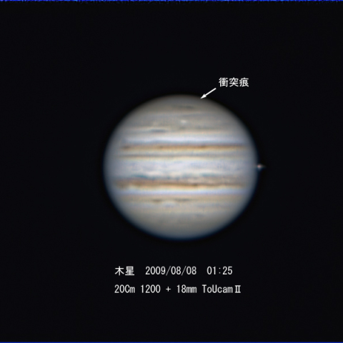 ８月８日の木星