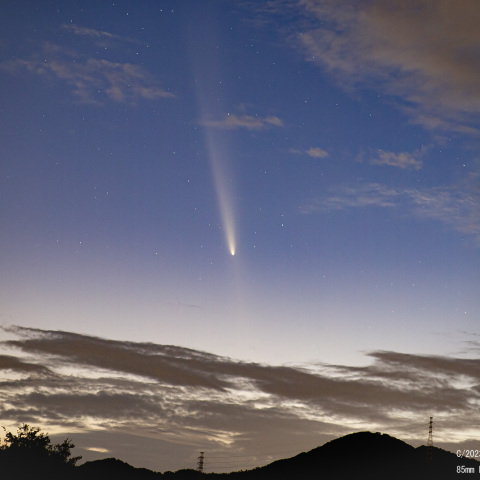 10月14日の紫金山・アトラス彗星
