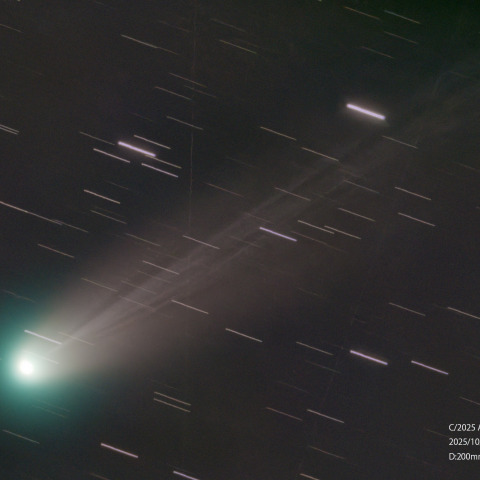 10月9日のレモン彗星