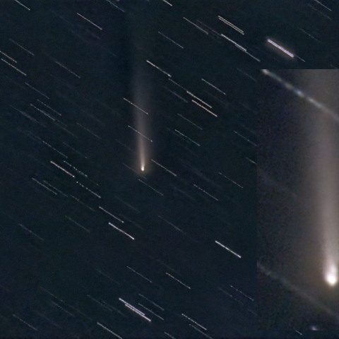 11月23日のATLAS彗星(C2025 K1)