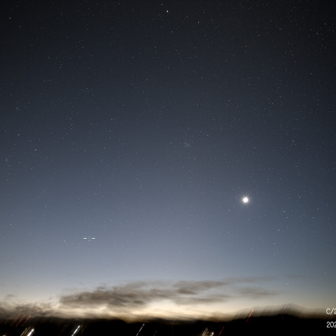 9月7日の西村彗星