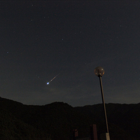 みずがめ座流星を撮ってみた。