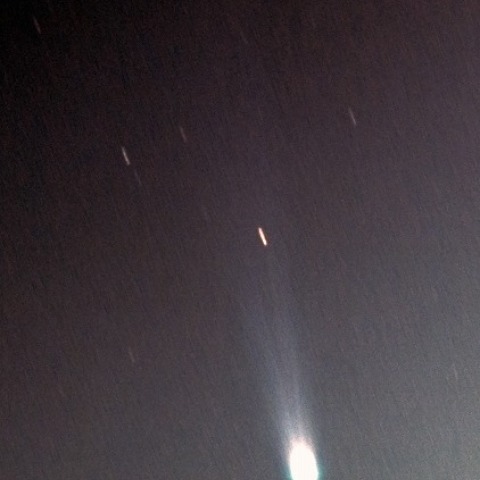 近日点通過前のアイソン彗星