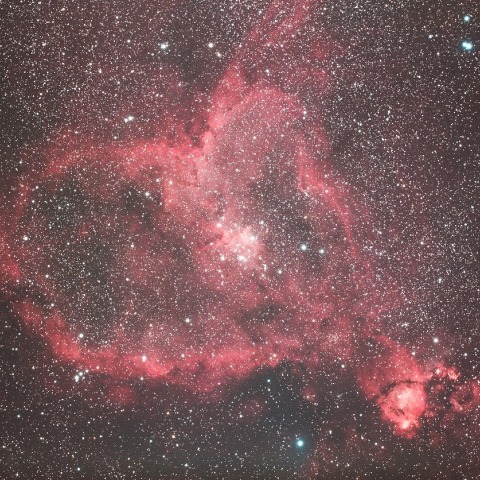 ハート星雲　IC1805