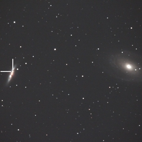 M81＆M82+超新星（SN2014J）