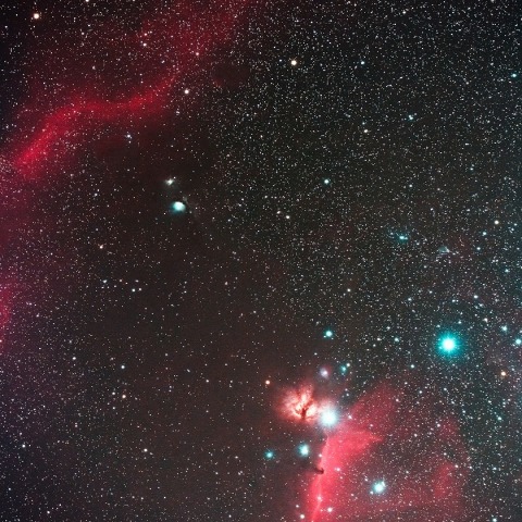 バーナードループと馬頭星雲