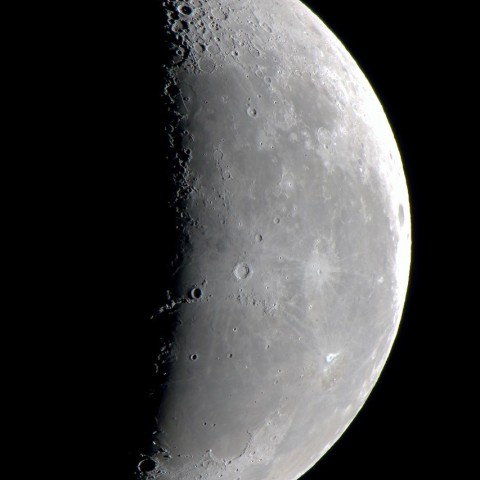 下弦過ぎのお月様