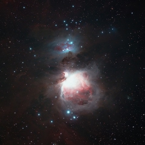 オリオン座の大星雲（M42)