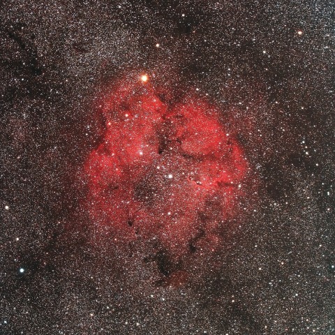 ケフェウス座の散光星雲IC1396