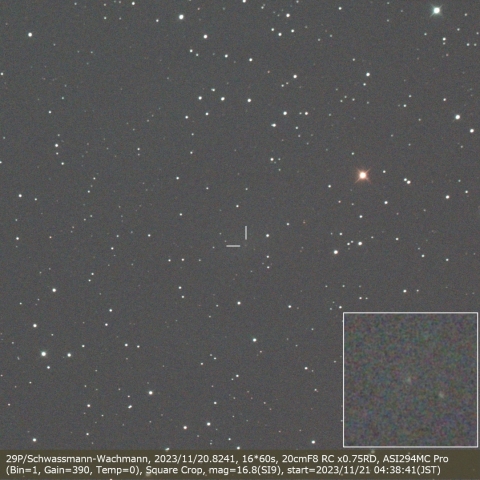 29P/Schwassmann-Wachmann
