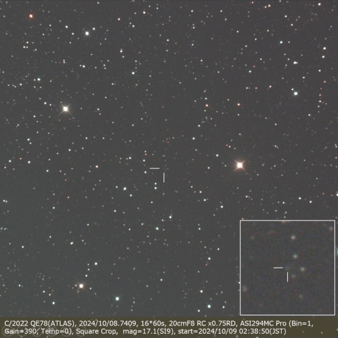 C/2022 QE78(ATLAS)