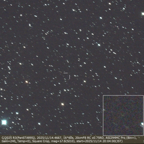 C/2025 R3(PanSTARRS)