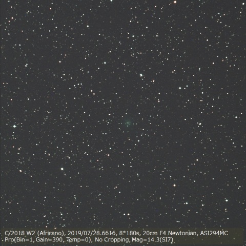 C/2018 W2 (Africano)