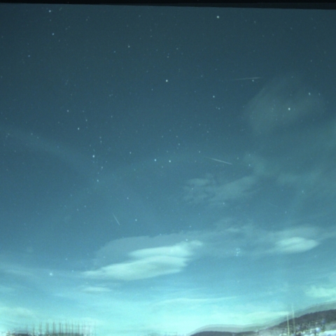 ペルセウス座流星群 2019/08/13 1:00頃