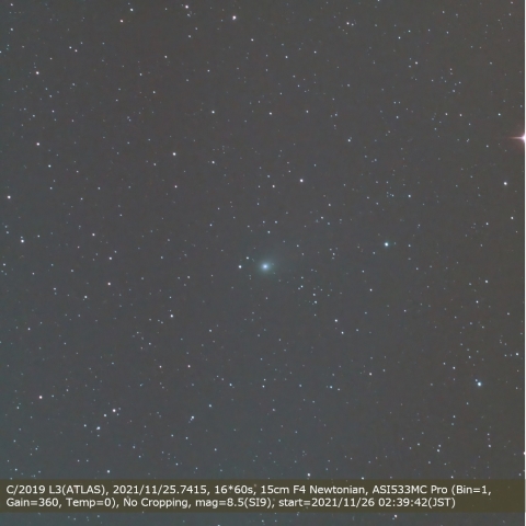 C/2019 L3(ATLAS)