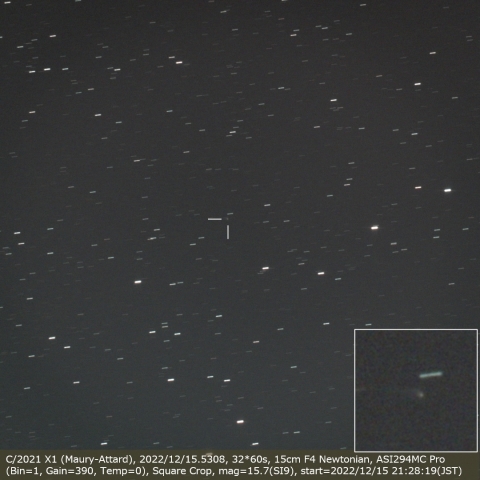 C/2021 X1 (Maury-Attard)