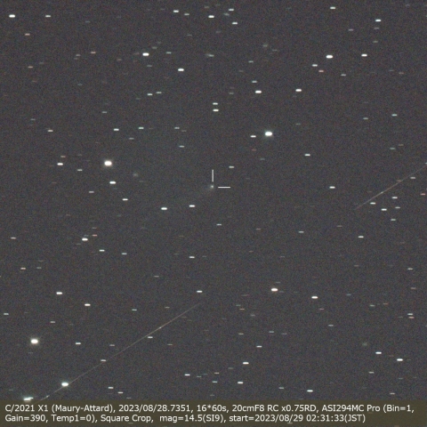 C/2021 X1 (Maury-Attard)