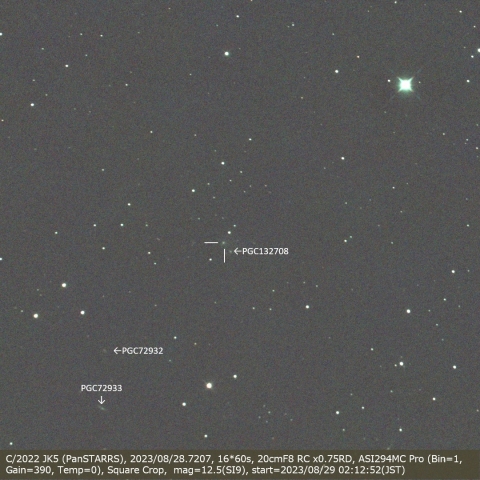 C/2022 JK5 (PanSTARRS)