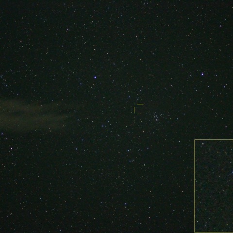 ウカイメデン彗星 2014/08/22