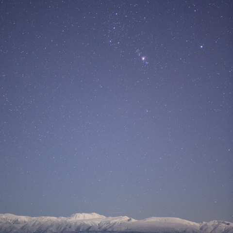 カムイミンタラのオリオン座