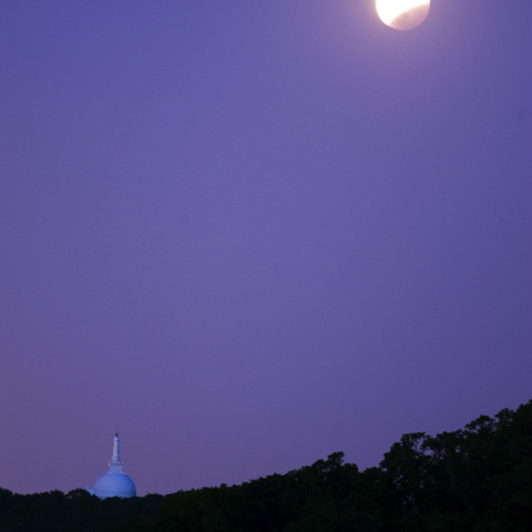 藻岩山の食の月