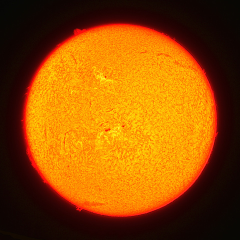 2026元旦の太陽Hα