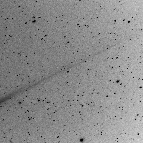 14日早朝のアイソン彗星