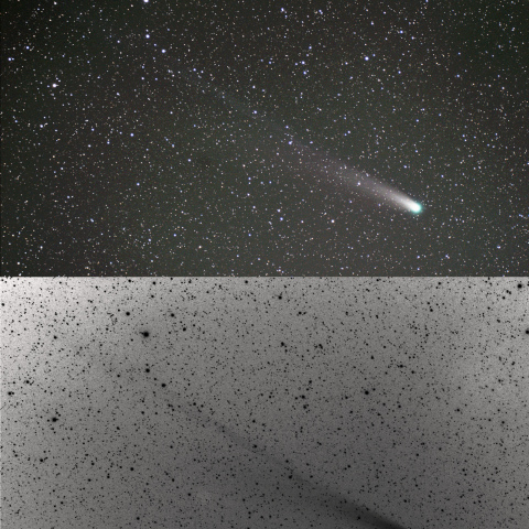 1/7早朝のラブジョイ彗星