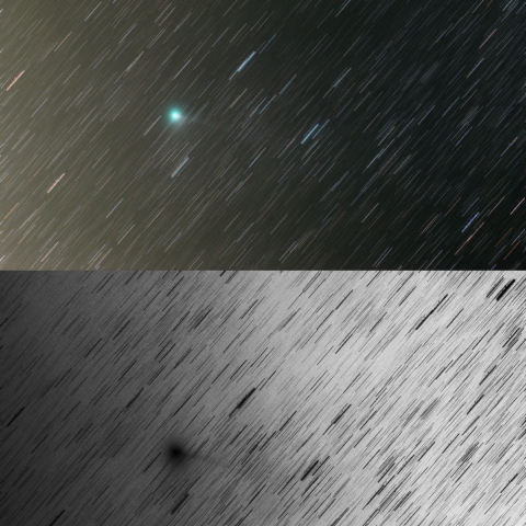 8/23深夜のジャック彗星