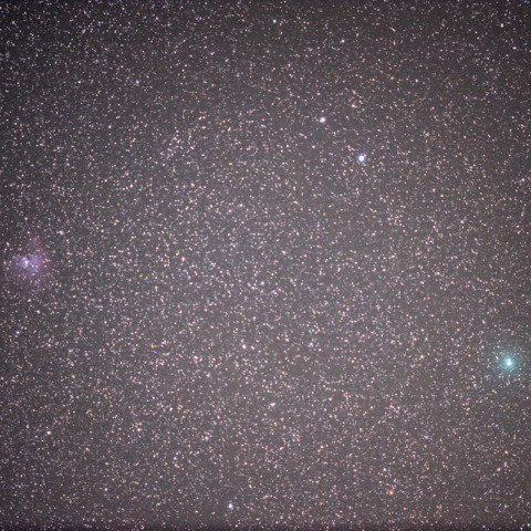 4日晩の103Pハートレー彗星