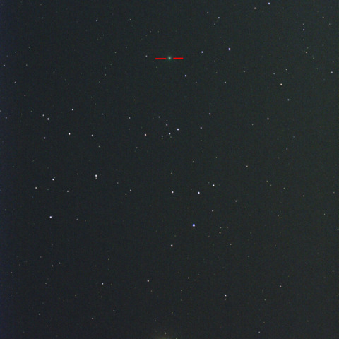 6日早朝の池谷・村上彗星