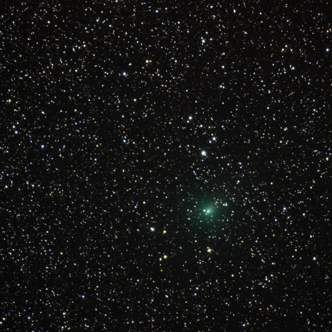 11日早朝のハートレー彗星