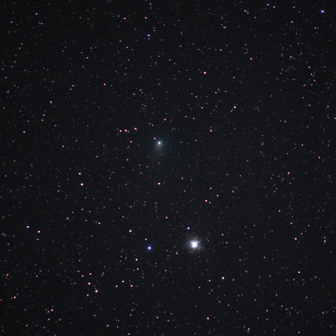 ガラッド彗星、M15に接近