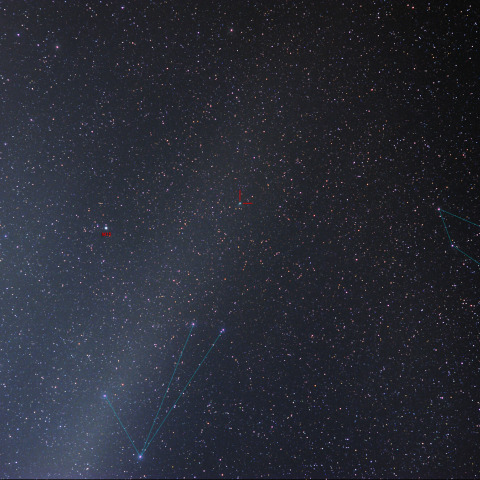 7日のガラッド彗星