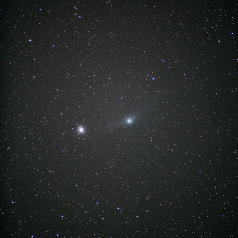 2月4日早朝＞ガラッド彗星、M92に超接近